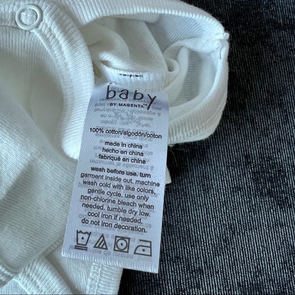 NWT Rae Dunn Fall Short Sleeve Onesies - Picture 4 of 5